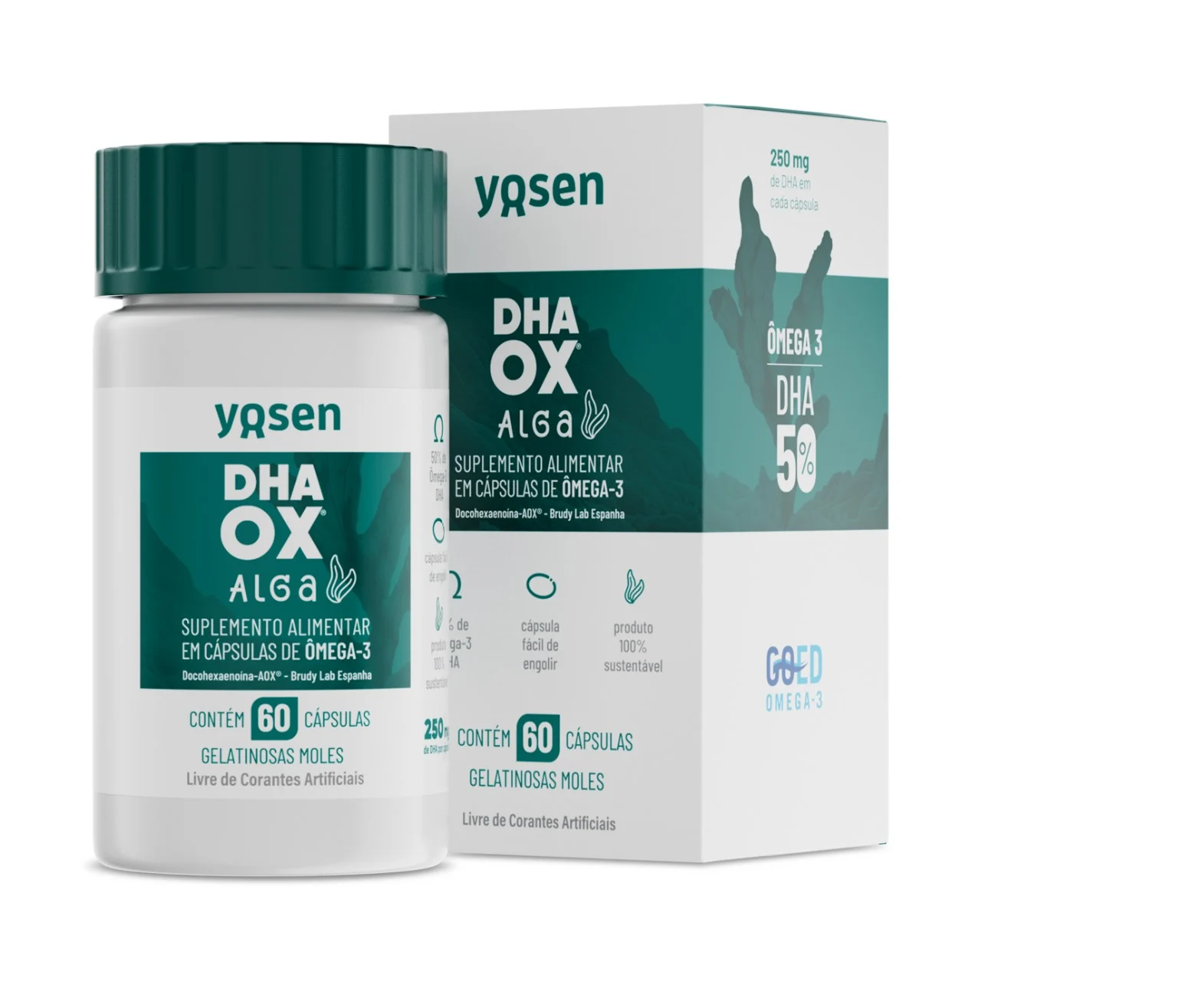 DHA OX  ALGA C/60 CAPSULAS YOSEN