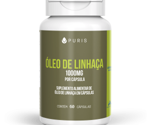 OLEO DE LINHACA 1000MG C/60 CAPS PURIS